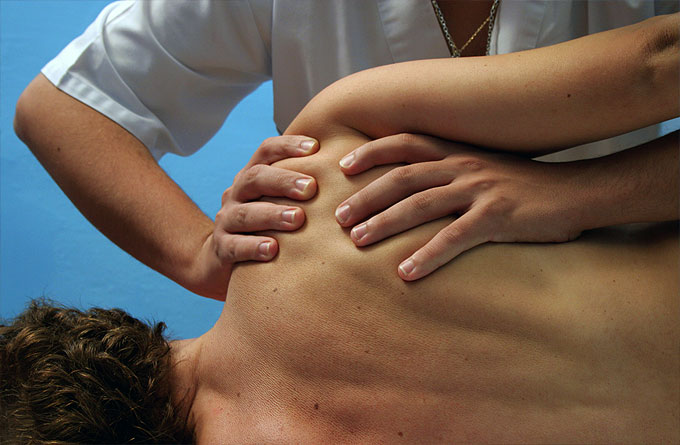 Osteopathic manipulation of the back